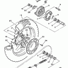 TT 350 Заднее колесо