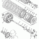 XV 1100 Сцепление