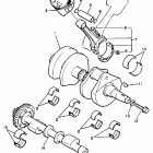 VMX 1200 Коленчатый вал и Поршень