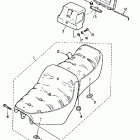 XV 700S Сидение