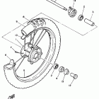 TT 350 Переднее колесо