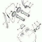 XT 350 Цепь механизма газораспределения