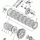 XJ700XS Maxim X Сцепление
