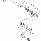 XT 350 Вал переключения