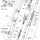TT 350 Передняя вилка