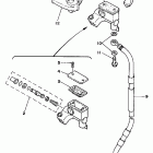 YZ 80 Главный тормозной цилиндр,передний