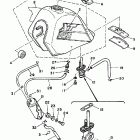 XT 350 Fuel tank xt350sc