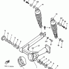 XV 700 Подвеска задние амортизаторы