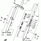 YX 600 Передняя вилка