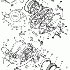 XV 700 Крышка картера двигателя