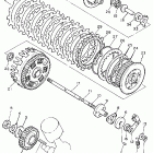 XV 700 Сцепление