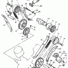 XV 700 Цепь механизма газораспределения