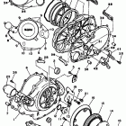 XV 700S Крышка картера двигателя