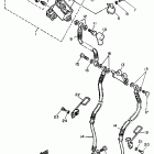 XV 700 Главный тормозной цилиндр,передний