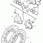 XVZ 1300 Передний тормозной суппорт