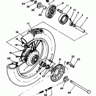 TT 225 Заднее колесо