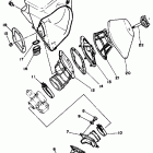 YZ 125 Воздухозаборник