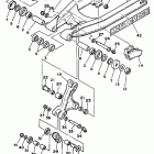 YZ 125 Бугель (задний рычаг)
