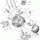 BW 200 Головка цилиндра