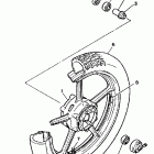 XV 700 Front wheel xv700n - nc