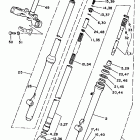 YX 80 Front fork (yz8ol)