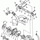 XJ700XN Maxim X Водяной насос