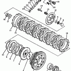 XJ700XN Maxim X Сцепление