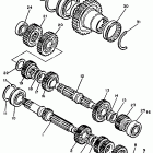 XJ700XN Maxim X Трансмиссия