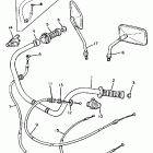 XV 700 Handlebar-cable