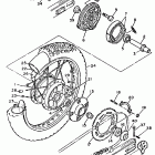 XT 600 Заднее колесо
