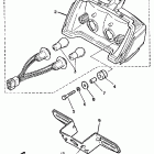 FJ1100 Фонарь задний