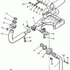 XV 700 Выхлопная система