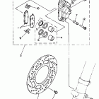 YZ 250 Front brake-caliper