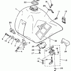 YZ 490 Топливный бак