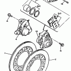 XV 1200D Front brake - caliper