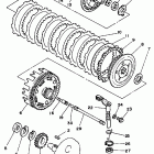 XT 350 Сцепление