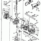 XJ700XN Maxim X Карбюратор