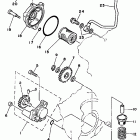 XT 350 Масляный насос