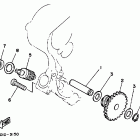 XT 350 Тахометр