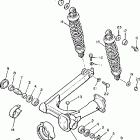 XV1000LC/XV1000L Подвеска задние амортизаторы