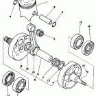 YZ 250 Crankshaft-pistion