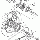 TT 600 Заднее колесо
