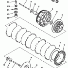 YZ 125 Сцепление