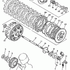 XV 700 Сцепление