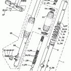 YZ 125 Передняя вилка