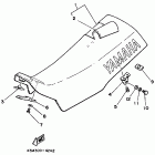 YZ 125 Сидение