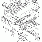 TYW 350 Бугель (задний рычаг)