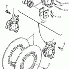 MAXIM-XJ 700 Передний тормозной суппорт