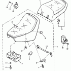 XJ700XN Maxim X Сидение