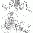 XV 1000 Заднее колесо